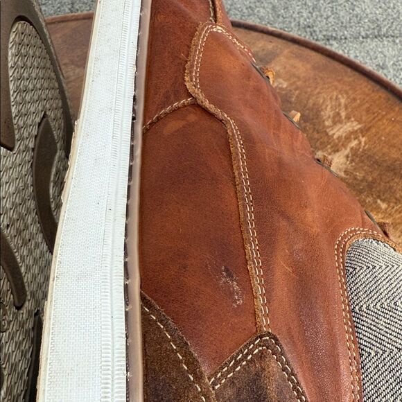 Bull Boxer Boots Mens 13 Brown Leather Leather Lace Maplewood 86 NW Regatta Crew main image 14